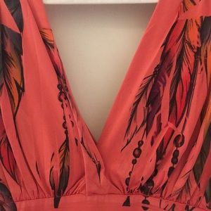 Arden B Peach dress.